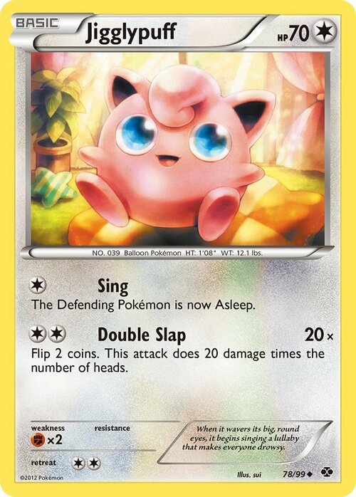 Jigglypuff Card Front