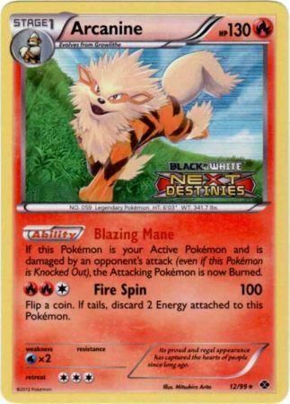 Arcanine Card Front