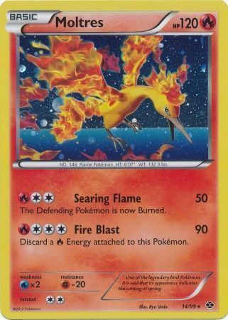 Moltres Card Front