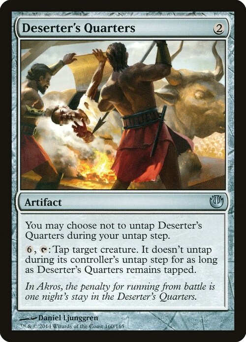 Deserter's Quarters Card Front