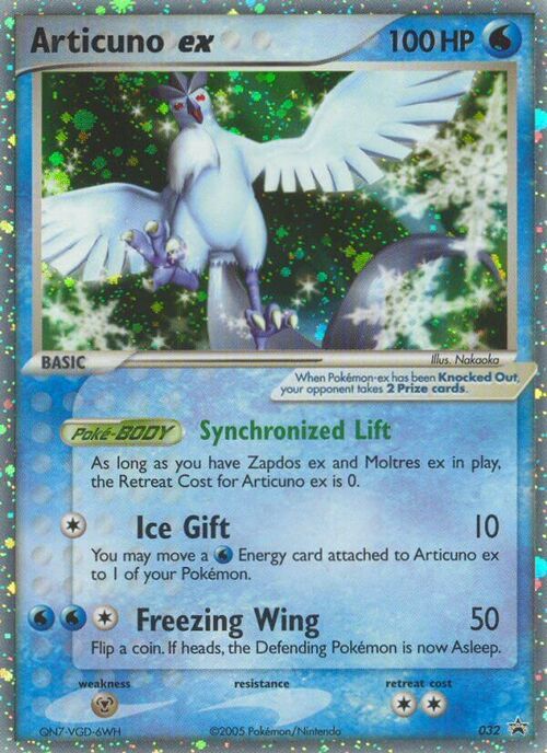 Articuno ex Card Front