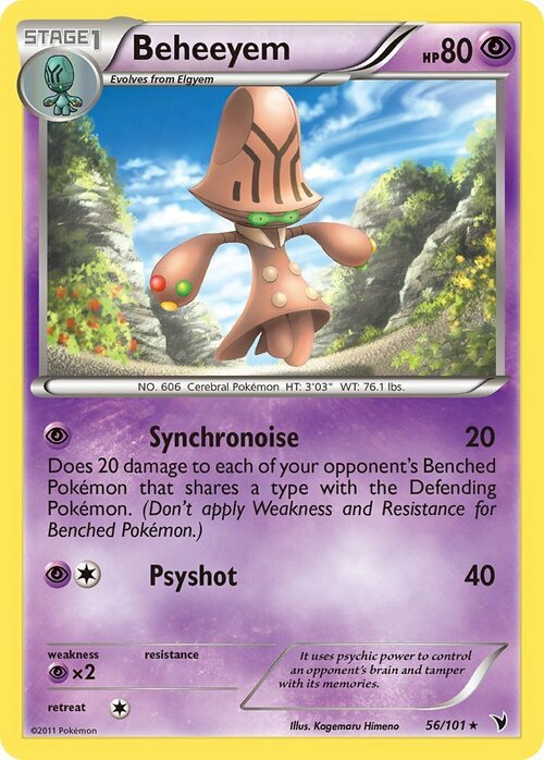 Beheeyem Card Front