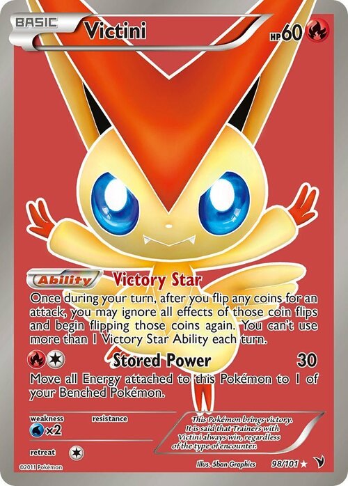 Victini Card Front