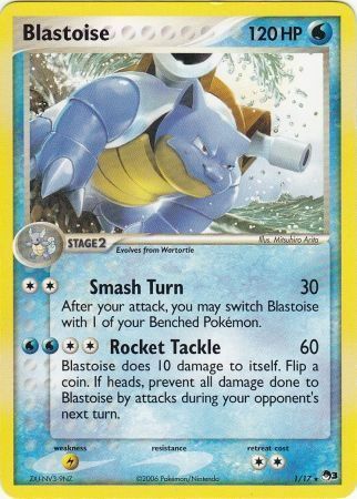 Blastoise Card Front