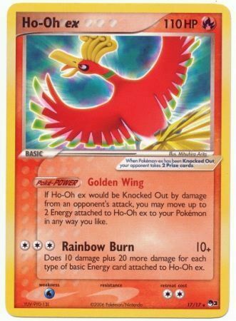 Ho-Oh EX Card Front