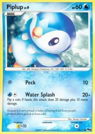 Piplup Card Front