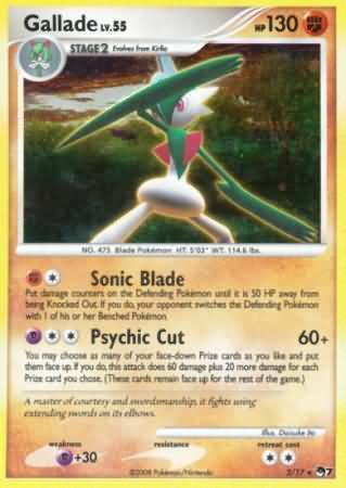 Gallade Card Front