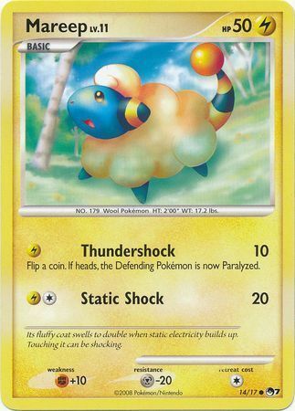 Mareep Card Front