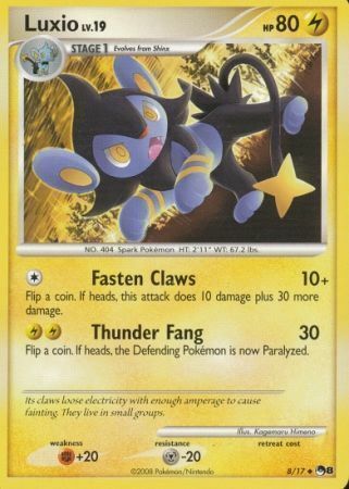 Luxio Card Front