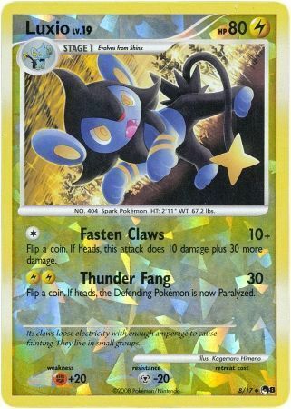 Luxio Card Front