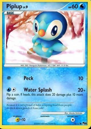 Piplup Card Front