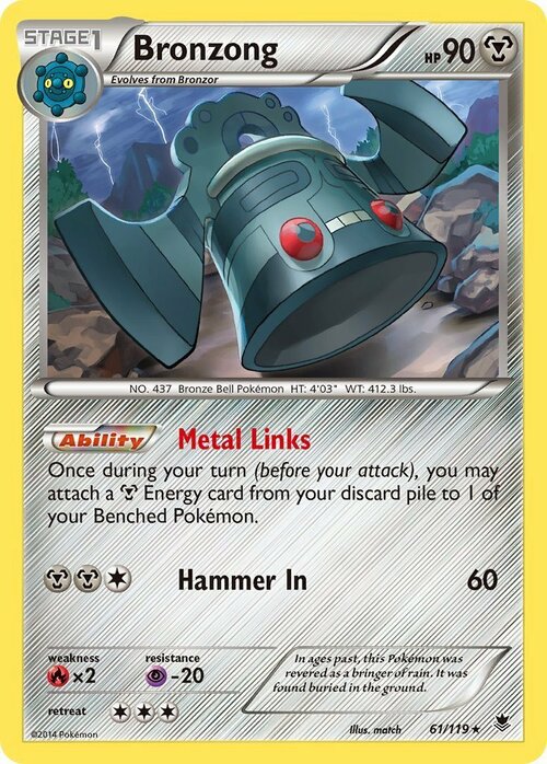 Bronzong Card Front