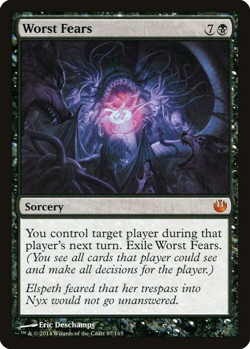 Worst Fears Card Front