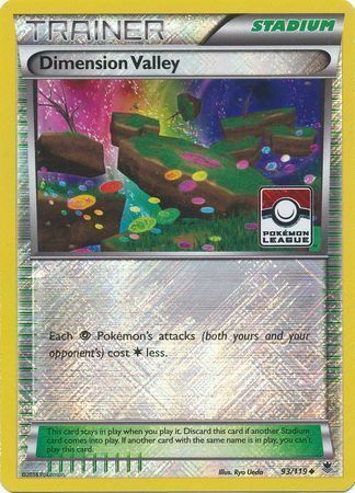 Dimension Valley Card Front