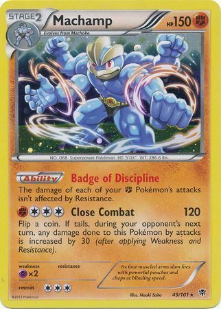 Machamp Card Front