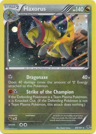 Haxorus Card Front