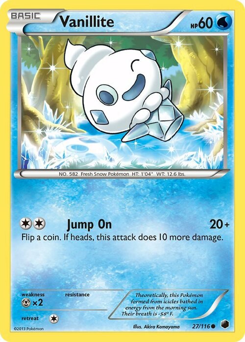 Vanillite Card Front