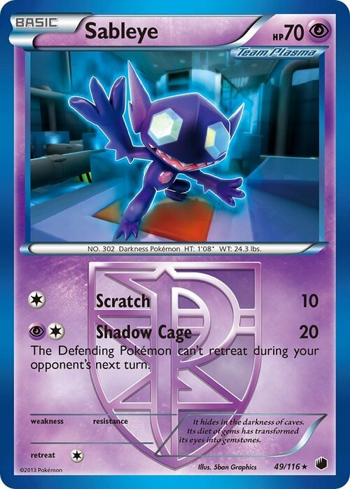 Sableye Card Front