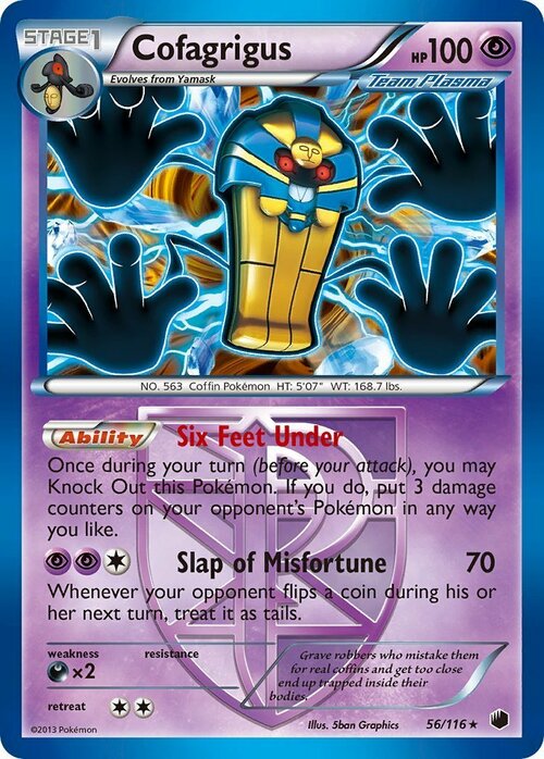 Cofagrigus Card Front