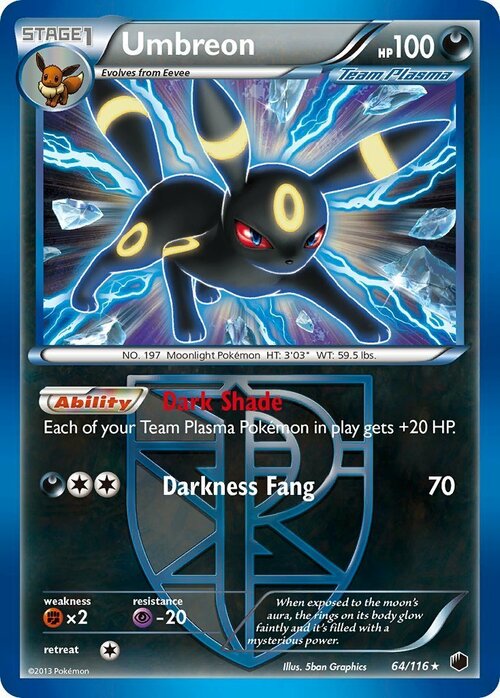 Umbreon Card Front