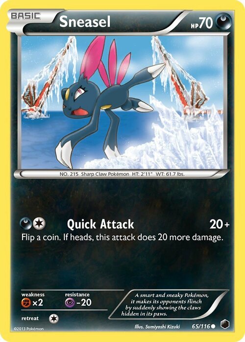 Sneasel Card Front