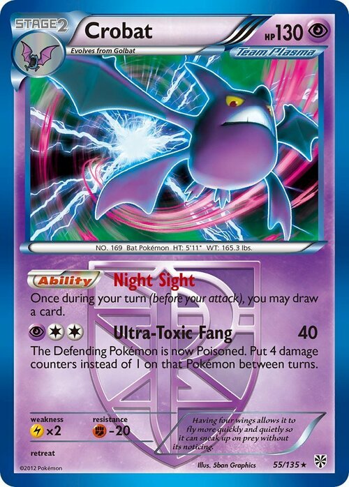 Crobat Card Front