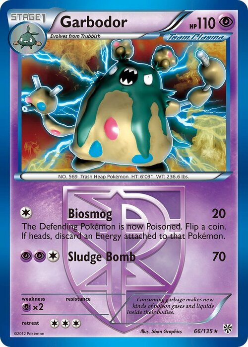 Garbodor Card Front