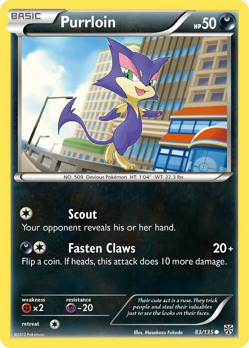 Purrloin Card Front