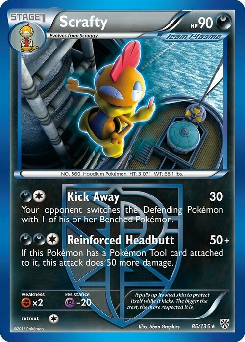 Scrafty Card Front