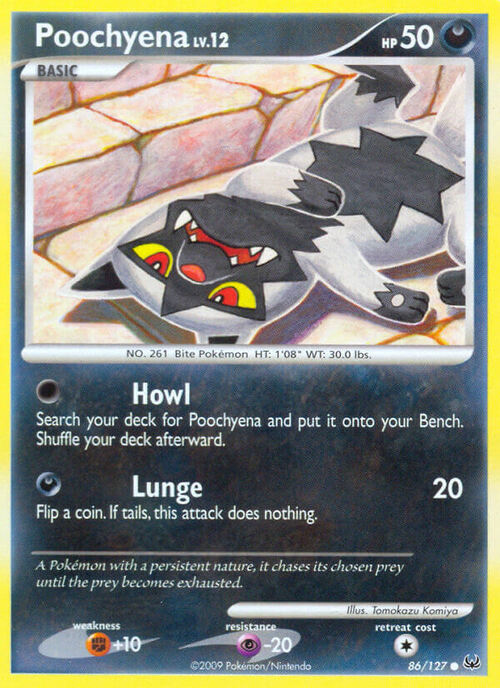 Poochyena Lv.12 Card Front