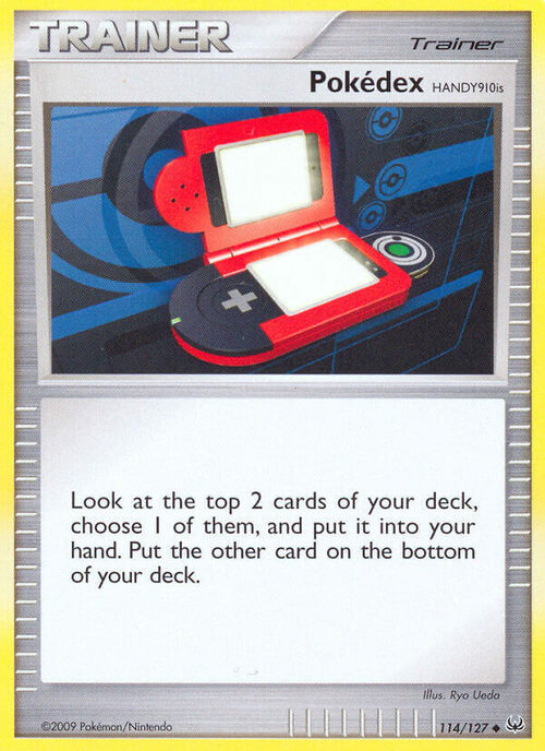 Pokédex HANDY910is Card Front