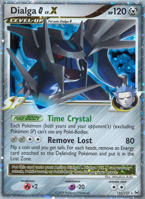 Dialga G LV.X Card Front