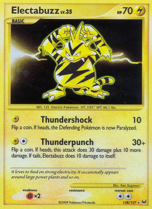 Electabuzz Lv.35 Card Front