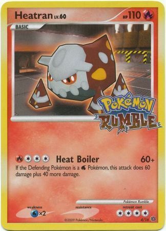 Heatran Card Front