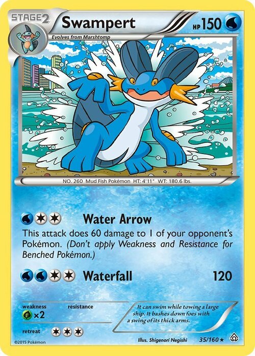 Swampert Card Front