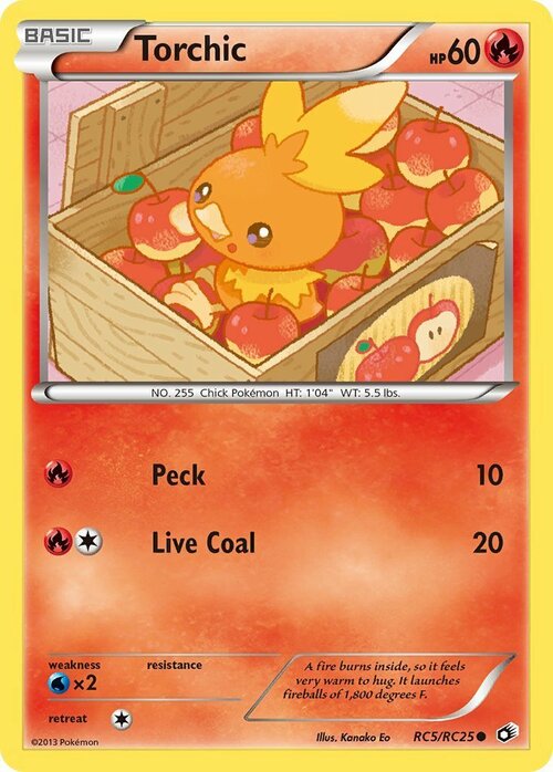 Torchic Card Front