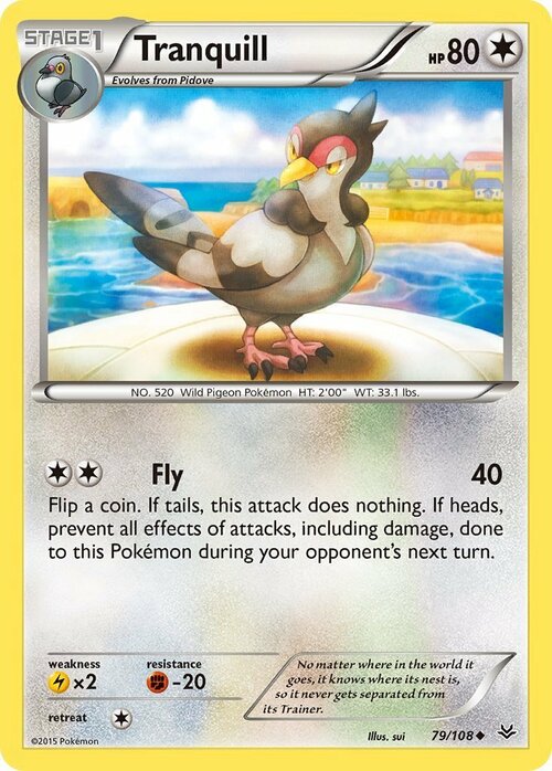 Tranquill Card Front