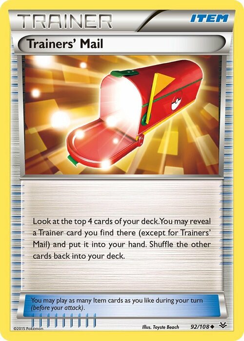 Trainers' Mail Card Front