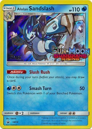 Alolan Sandslash Card Front