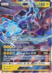 Zekrom GX [Bullet Uppercut | Swift Bolt Strike | Rampage Bolt GX]