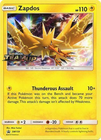 Zapdos Card Front