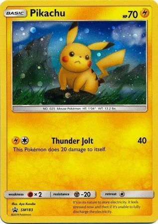 Pikachu Card Front