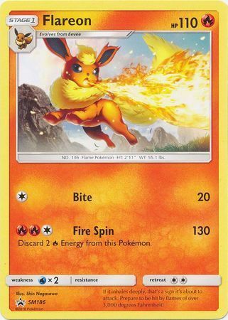 Flareon Card Front