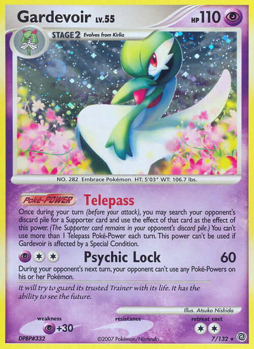 Gardevoir Lv.55 Card Front