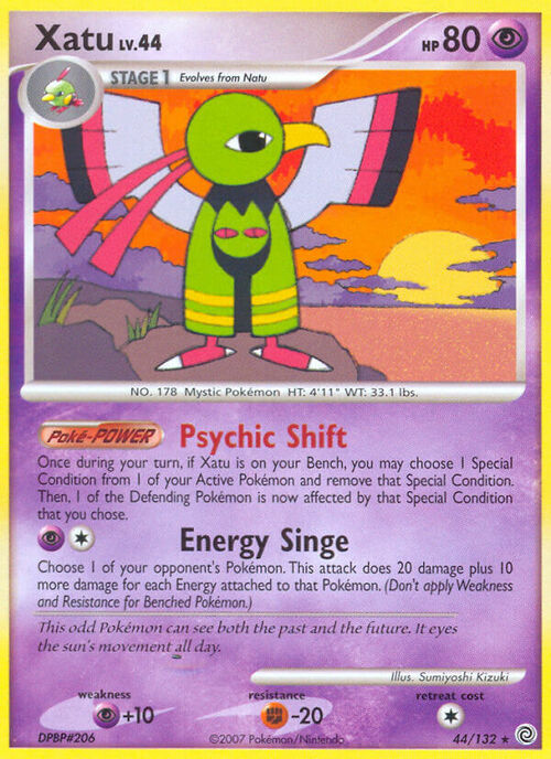 Xatu Lv.44 Card Front