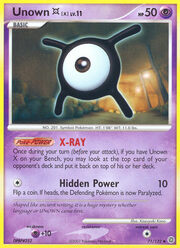 Unown [X] Lv.11