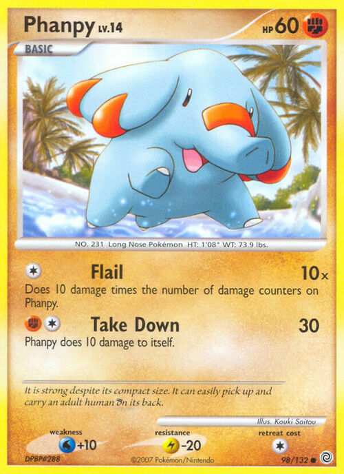 Phanpy Lv.14 Card Front