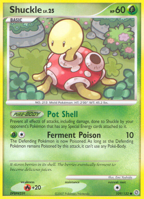 Shuckle Card Front