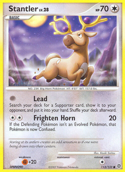 Stantler Card Front