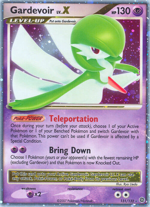 Gardevoir LV.X Card Front